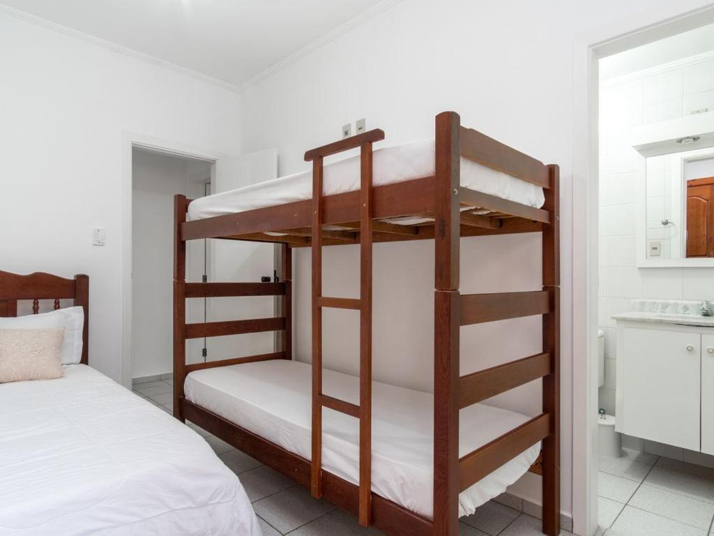 Apartamento Espacoso Com Ar Condicionado E Wi-Fi, A 100 Metros Da Praia - Edificio Estoril Ubatuba Exterior foto